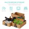 Best Choice Products Set of 4 16x12in Woven Water Hyacinth Pantry Baskets w/ Chalkboard Label, Chalk Marker